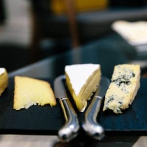 A Cheese Platter.