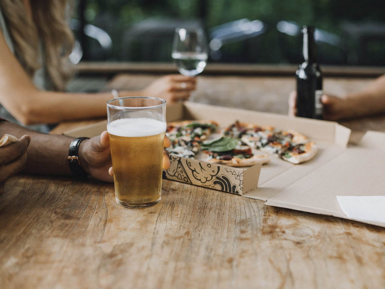 Beer And Pizza