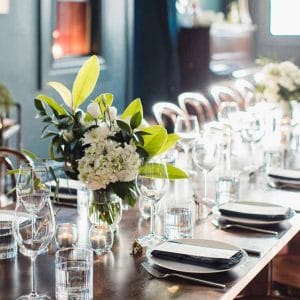 Private dining event