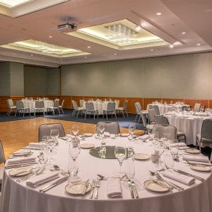 Banquet style function room