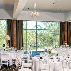 Indoor wedding banquet