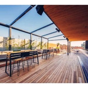 Rooftop function space