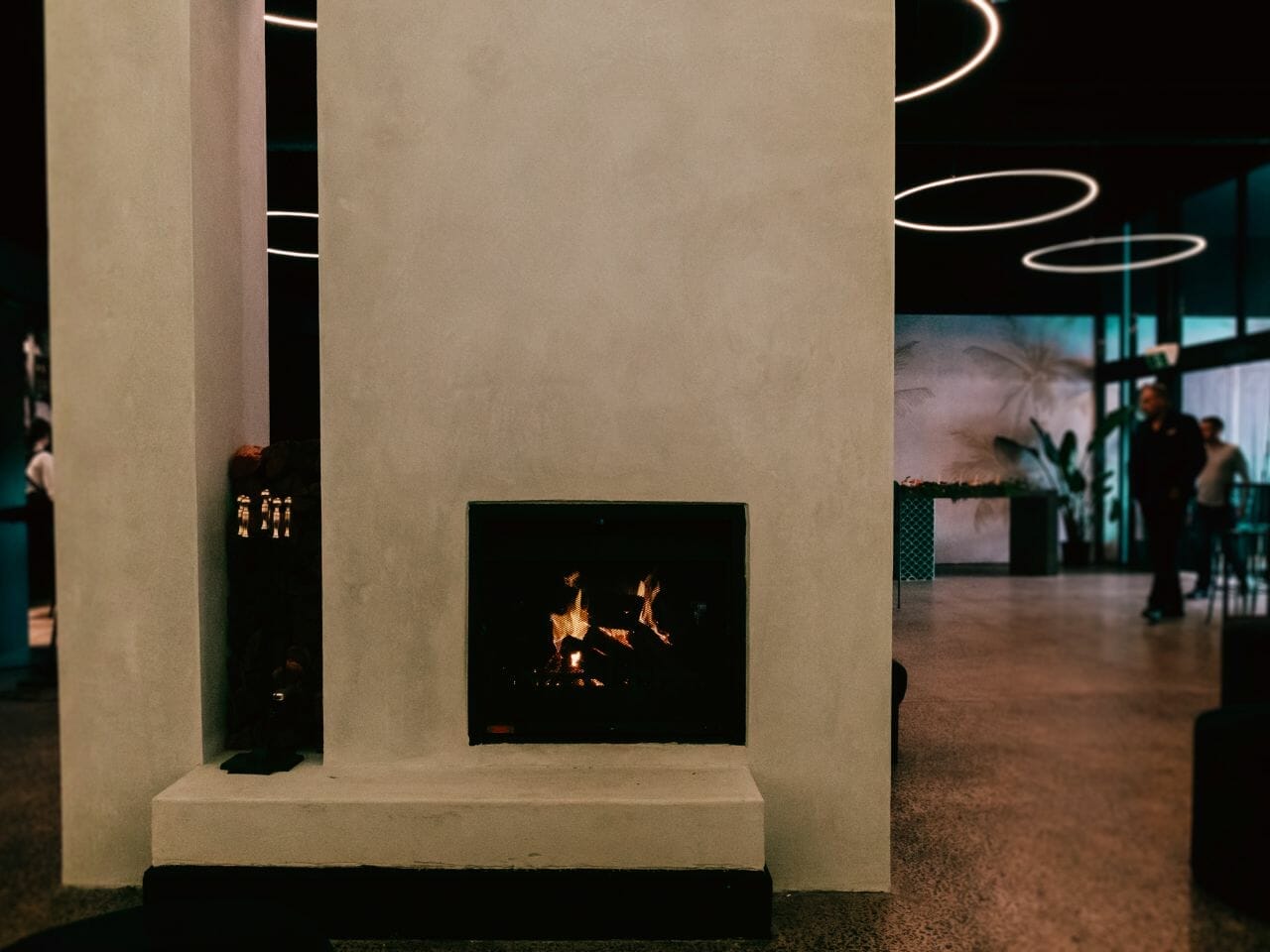 venue with fireplace