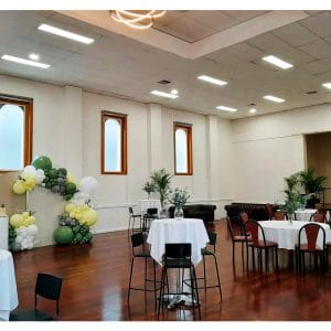 Versatile event space for hire