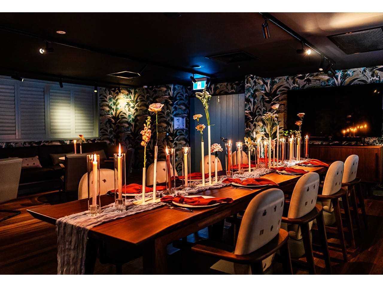 Intimate private dining