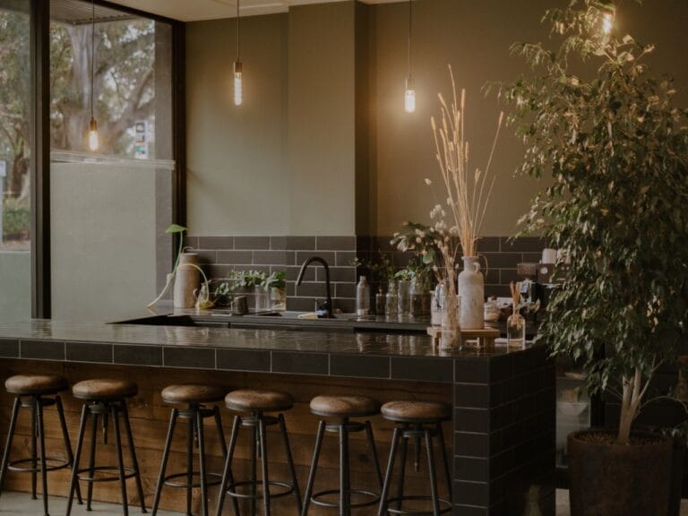 Kitchen at event venue