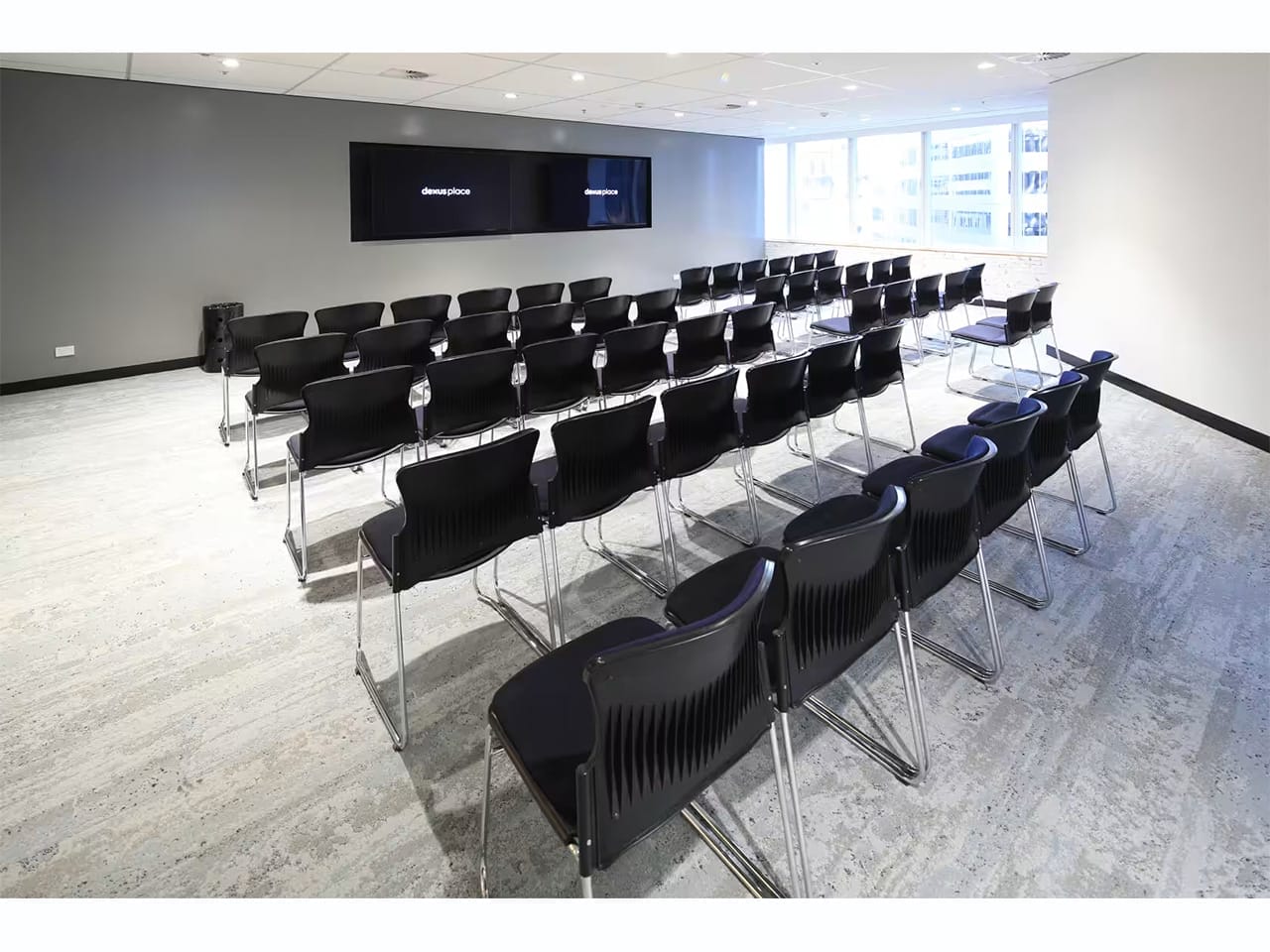 Classroom style setup for events