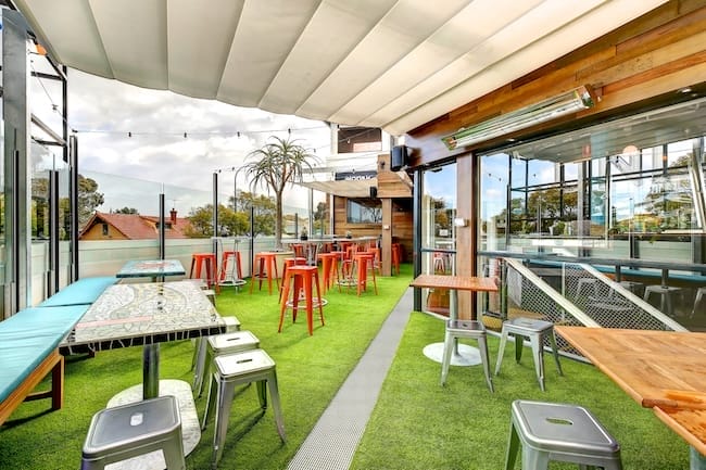 Rooftop venue